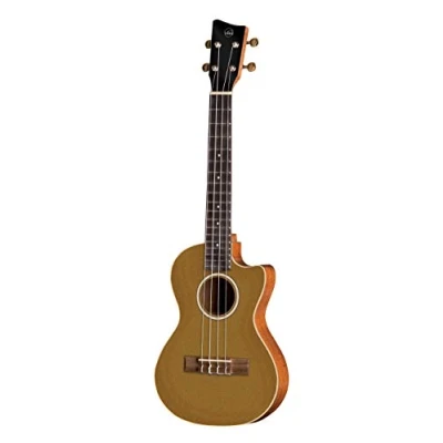 Abbildung von GEWA Tenor E Akustik Ukulele Manoa R TE CE Gold Top mit Gig Bag