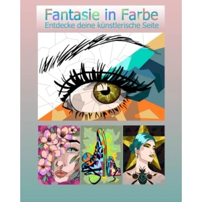 Abbildung von Fantasie in Farbe: Entdecke deine künstlerische Seite