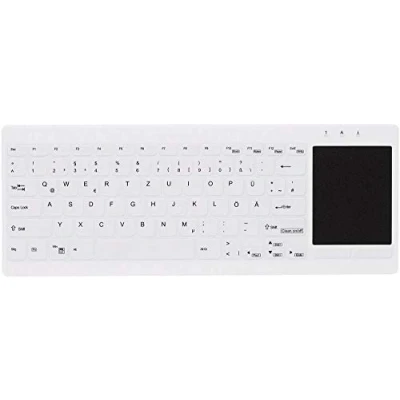Abbildung von 0 Active Key MedicalKey AK C4412 Tastatur mit Touchpad QWERTZ Deutsch Weiß