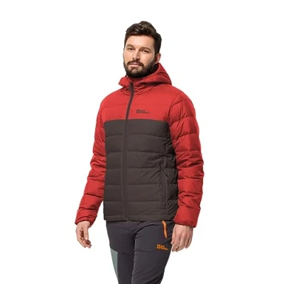 Abbildung von Jack Wolfskin Daunenjacke, Herren, Größe: Small, Red earth