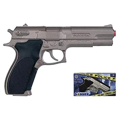 Abbildung von Pulio Metall Polizeipistole GONHER 45/0