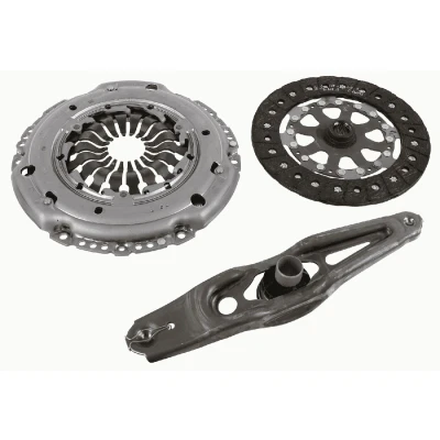 Abbildung von SACHS 3000 950 967 Kupplungssatz mit Führungshülse, Ausrückgabel, Ausrücklager 240 BMW: 2 Active Tourer, X1, Gran MINI: Clubman