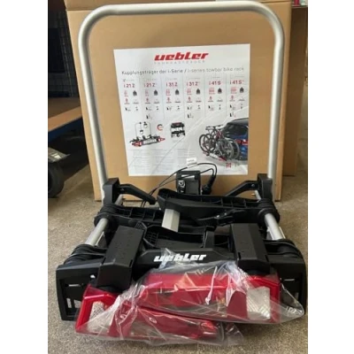 Abbildung von Uebler i21z Fahrradträger AHK 90Grad mit Zahnband für 2 Räder/Ebikes
