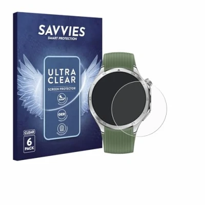 Abbildung von Savvies 6 Stück Schutzfolie für OnePlus Watch 3 Displayschutz Folie Ultra Transparent