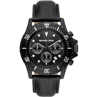 Abbildung von Michael Kors Everest Chronograph, Herren, Größe: One Size, Black
