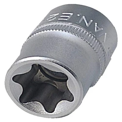 Abbildung von KS TOOLS 911.4331 Steckschlüsseleinsatz 3/8, 5/16&quot;Zoll DIN 3120, ISO 1174 Chrom Vanadium Stahl