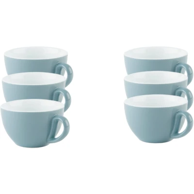 Abbildung von APS Cappuccinotasse &quot;6er Set Cappuccino Tassen SNUG &quot;, (Set, 6 tlg.), für Heißgetränke aller Art geeignet