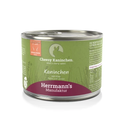 Abbildung von 200 g Herrmann&#039;s Katze Kaninchen und Käse