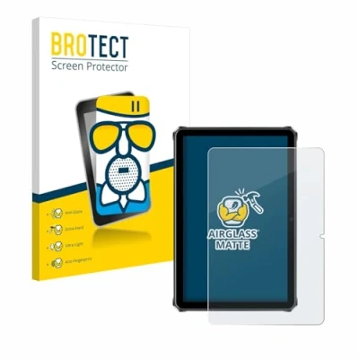 Abbildung von BROTECT Entspiegelungs Schutzglas für Oukitel RT9 Schutz Folie Panzerfolie Glas Matt [Extrem Kratzfest 9H, Anti Reflex, Fingerprint]