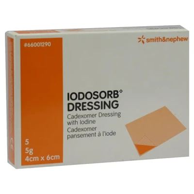 Abbildung von Iodosorb Dressing 5X5 g