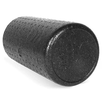 Abbildung von CanDo Faszienrolle kompakt / Massagerolle Pilates, Physio, Yoga, Triggerpunkt, 31 x 15 cm, schwarz