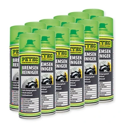Abbildung von Petec_bundle 12x PETEC BREMSENREINIGER Scheibenbremse Spraydose Entfetten 500 ML 70060