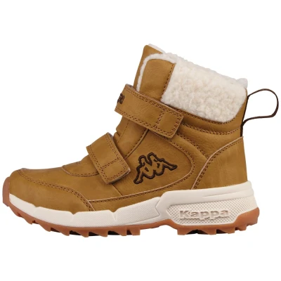 Abbildung von Kappa Hikingschuh für Kinder, Größe: 33, Beige/brown Hochwertiges lederimitat