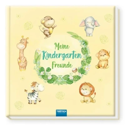 Abbildung von Trötsch Freundealbum Meine Kindergarten Freunde Eintragealbum Dschungeltiere: Feunde Erinnerungsalbum