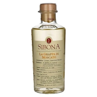Abbildung von Sibona La Grappa di MOSCATO 40% Vol. 0,5l