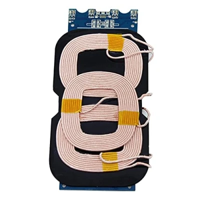 Abbildung von QI Standard Wireless Lademodul, DC 5V/2A Three Coil Charging Module, DREI Spule Drahtloses Laden PCBA Entwicklung 9 V/1700 mA USB Schnittstelle