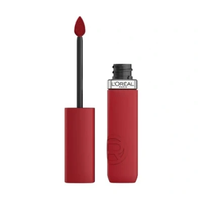 Abbildung von L&#039;Oréal Paris Flüssiger Lippenstift intensive Farbe &amp; mattes Finish langer Halt ohne Übertragung mit Hyaluronsäure unfehlbar Matte Resistance Farbton: 425 Afterwork Drink(s)