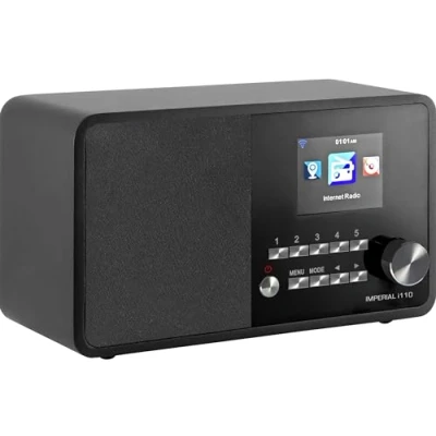 Abbildung von Imperial i110 Internetradio (TFT Farbdisplay, WLAN, Line Out, Netzteil) schwarz