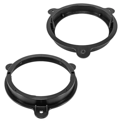Abbildung von tomzz Audio 2845 000 Lautsprecherringe Adapter Halterungen kompatibel mit Renault Clio Megane Nissan Note Micra Qashqai Smart FouFour Dacia für 165mm Lautsprecher