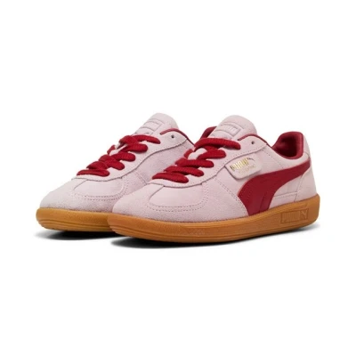 Abbildung von Puma Palermo Unisex Sneaker low, Größe: 43, Rose mauve/dark crimson Veloursleder