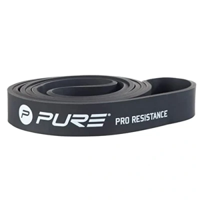 Abbildung von Pure2Improve Textile Widerstandsbänder Für Indoor und Outdoorsport, Krafttraining, Fitness Schwer (70x8cm)