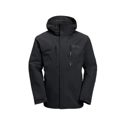 Abbildung von Jack Wolfskin Jasper 2L Outdoorjacke, Herren, Größe: Small, Black