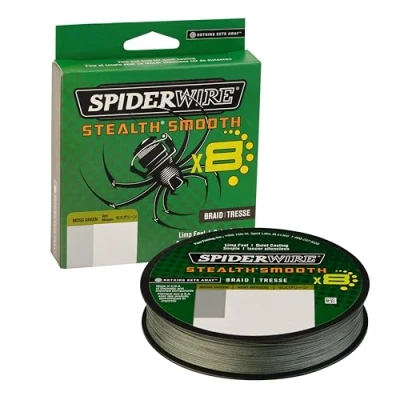 Abbildung von Spiderwire Unisex Erwachsene SCSM30G 125, Moosgrün Stealth Smooth, 30lb 125yd