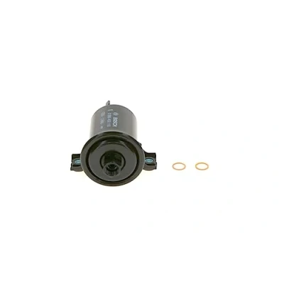 Abbildung von BOSCH 0 986 450 110 Kraftstofffilter Leitungsfilter TOYOTA: Corolla VII Liftback, VI Compact, Liftback