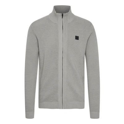 Abbildung von Solid Sdvalencia Strickjacke, Herren, Größe: 3XL, Light grey melange