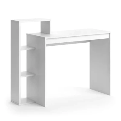 Abbildung von Vicco Schreibtisch Leo, Weiß, 100 x 40 cm, verstellbar