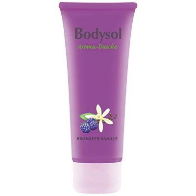 Abbildung von Bodysol Aroma Dusche, Duschgel Brombeere Vanille, 100 ml