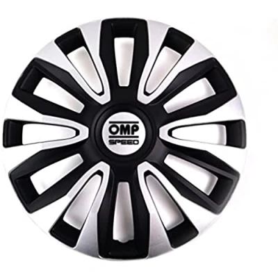 Abbildung von OMP SPEED 4 RADKAPPEN MAGNUM SCHWARZ/SILBER 16 ZOLL