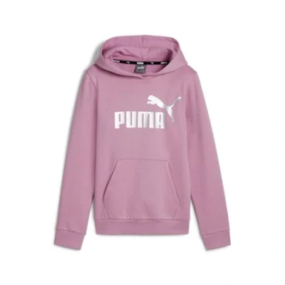 Abbildung von Puma LOGO Hoodie Unisex Kapuzenpullover für Kinder, Größe: 128, black