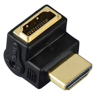 Abbildung von AVINITY HDMI™ High Speed Winkeladapter Stecker UP 90 Buchse