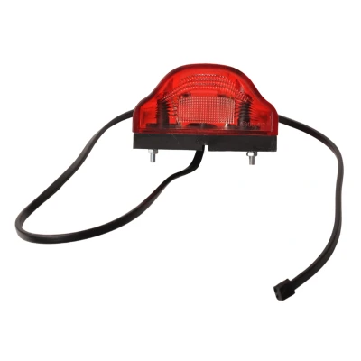 Abbildung von Aspöck Regpoint Markierungsleuchte rot 80 cm Kabel Aspock Anhängershop