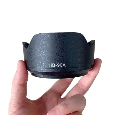 Abbildung von Gegenlichtblende for NIKKOR Z DX 50250 mm F4,56,3 VR, 50 f/1,8 S Objektiv, umkehrbarer Objektivschutz, ersetzt Nikon HB 90A und 90 Gegenlichtblende, kompatibel mit 62 Filtern 6
