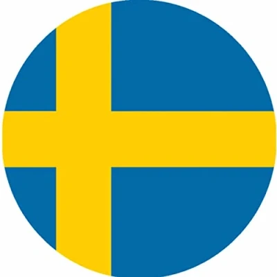 Abbildung von Tolle Tortenaufleger Essbarer Schweden 20cm Durchmesser // Tortendekoration Partyartikel