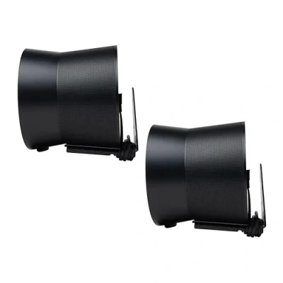 Abbildung von shinar Metall Wandhalterung Kompatibel mit sonos Era 300 Platzsparend,Halterung Zubehör Ständer integriertem Kabelmanagement Max. 12 kg (2 Pack, Schwarz) (Schwarz)