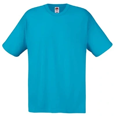 Abbildung von Fruit of the Loom T Shirt, azurblau, XXL