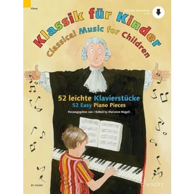 Abbildung von Klassik für Kinder: 52 leichte Klavierstücke. Klavier.