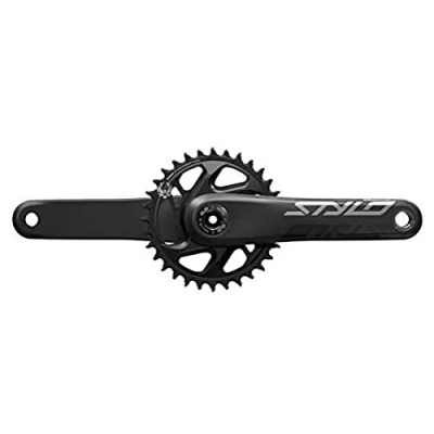 Abbildung von Truvativ SRAM Kurbelgarnitur Stylo Eagle Carbon, 170mm, 32T DM Dub Innenlager, 00.6118.528.001 Kurbel, Schwarz, 170 mm