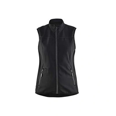 Abbildung von Blaklader 385125169998XS Damen Softshell Weste, Schwarz/Dunkelgrau, Größe XS
