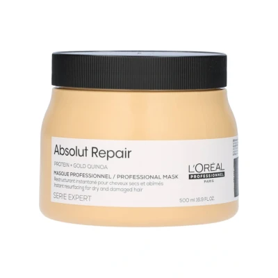 Abbildung von Loreal Absolut Repair Protein + Gold Quinoa Mask 500 ml