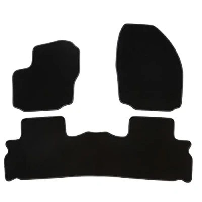 Abbildung von DBS Autofußmatte nach Maß 3 teilig Anti Rutsch hochwertiger Nadelfilz 1000g/m² Velours Fertigung Sortiment Luxe 1764109