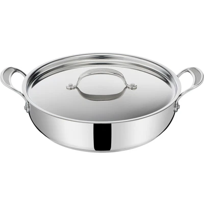 Abbildung von Tefal Servierpfanne &quot;Jamie Oliver Cooks Classic&quot;, Edelstahl, (1 tlg.), Edelstahl,Antihaftversiegelung,Thermo Signal,alle Herdarten,Induktion