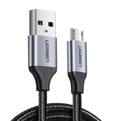Abbildung von UGREEN Kabel USB Micro Ladekabel Nylon Zubehör kompatibel Kabel, (200 cm)