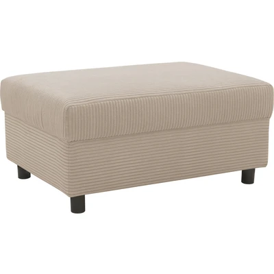 Abbildung von INOSIGN Polsterhocker Turah 2 in Cord oder wasserabweisender Microfaser, moderner Polsterhocker, passend zum Ecksofa, B/T/H: 83/60/44 cm