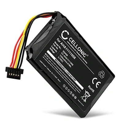 Abbildung von CELLONIC® GPS Ersatz Akku AHA11111008 VFAD VF6P Ersatzakku für Tomtom Go 6200, 6100, 6000, 5000, 600, 500 Navigationsgerät 1100mAh Navi Batterie