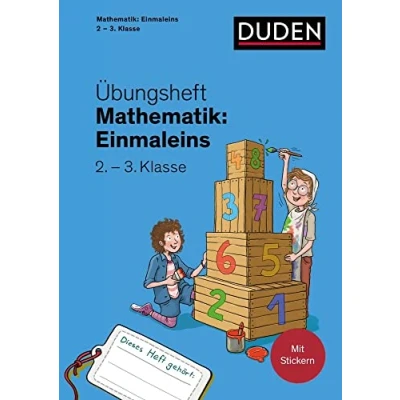 Abbildung von Übungsheft Mathematik Einmaleins 2./3. Klasse: Mit Stickern und Lernerfolgskarten (Übungshefte Grundschule Mathematik)