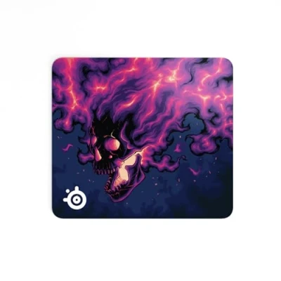Abbildung von SteelSeries QcK Gaming Mauspad Mit Künstler entworfene Limited Edition Titik Noda Anti Rutsch Gummierung Optimiertes Tracking und Stabilität Optimiert für Sensoren